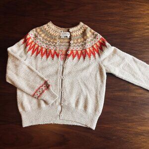 Vintage Artelana 100% Alpaca Cardigan Sweater